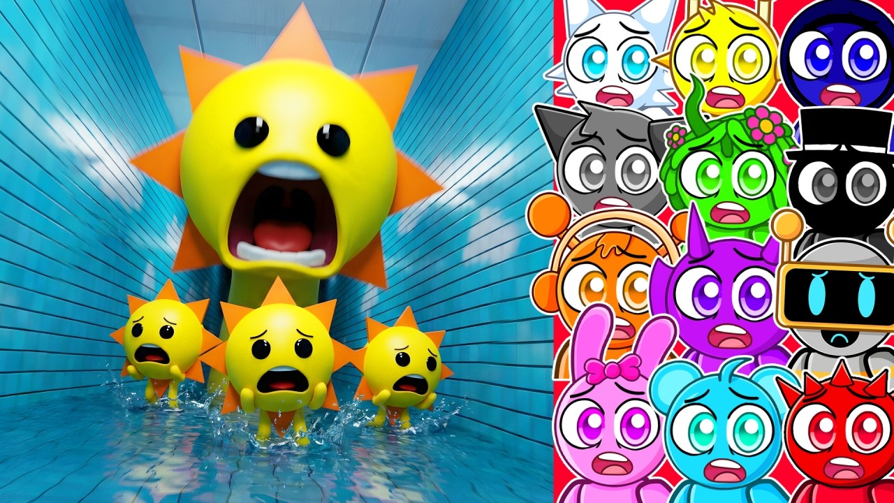 Baby Trio Meets HORROR MR SUN! (MOVIE)