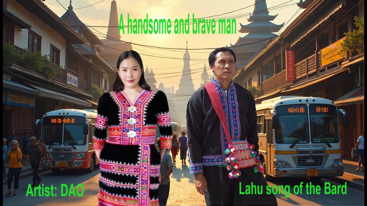 Lahu song 2025- A handsome and brave man [ DAO ] Lahu song of the Bard.