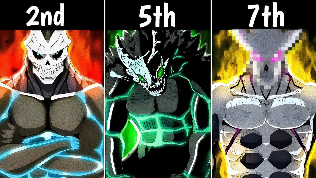 All 7 Of Kafka's Forms In Kaiju No.8 Explained!