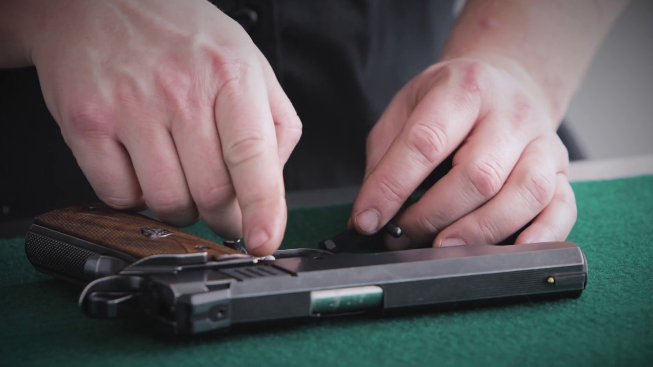 The Cabot Slide Stop.  It's different and so much easier to install than a standard 1911.