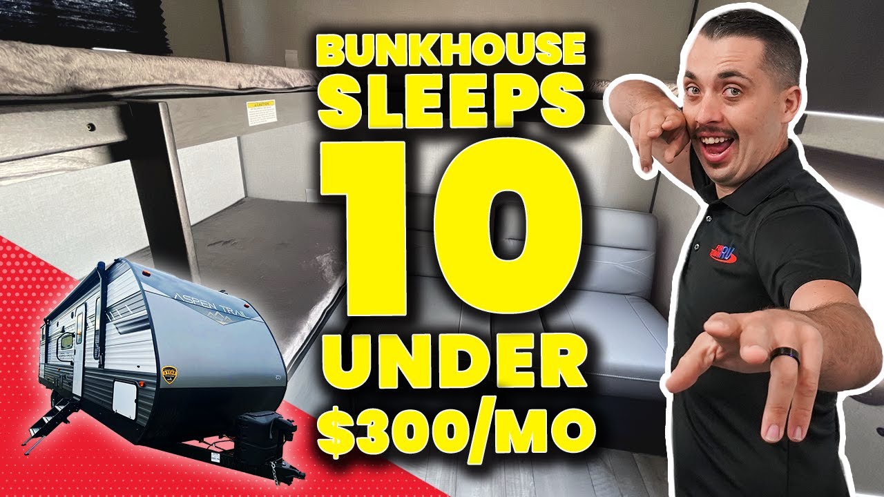 2023 Aspen Trail 2910BHS | This Bunkhouse RV Sleeps 10