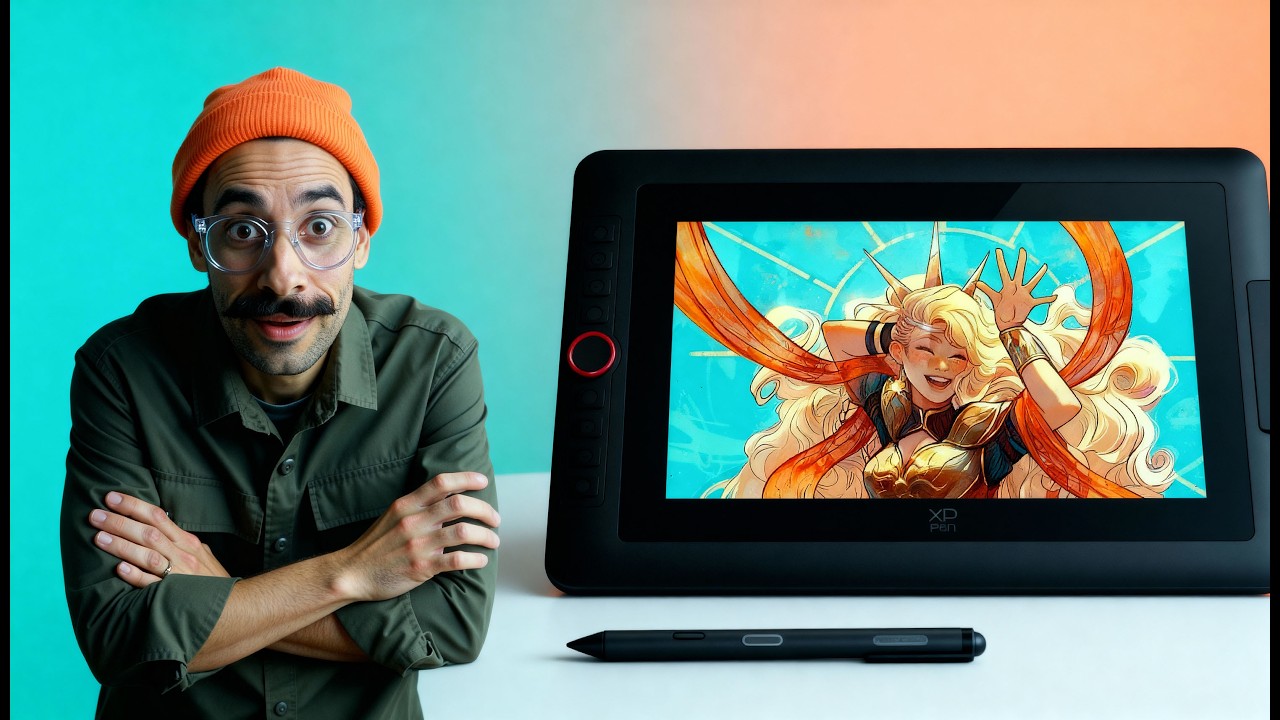 XP-Pen Artist Pro 13.3 (Gen 2) | Unboxing, Instalação  e Teste Completo