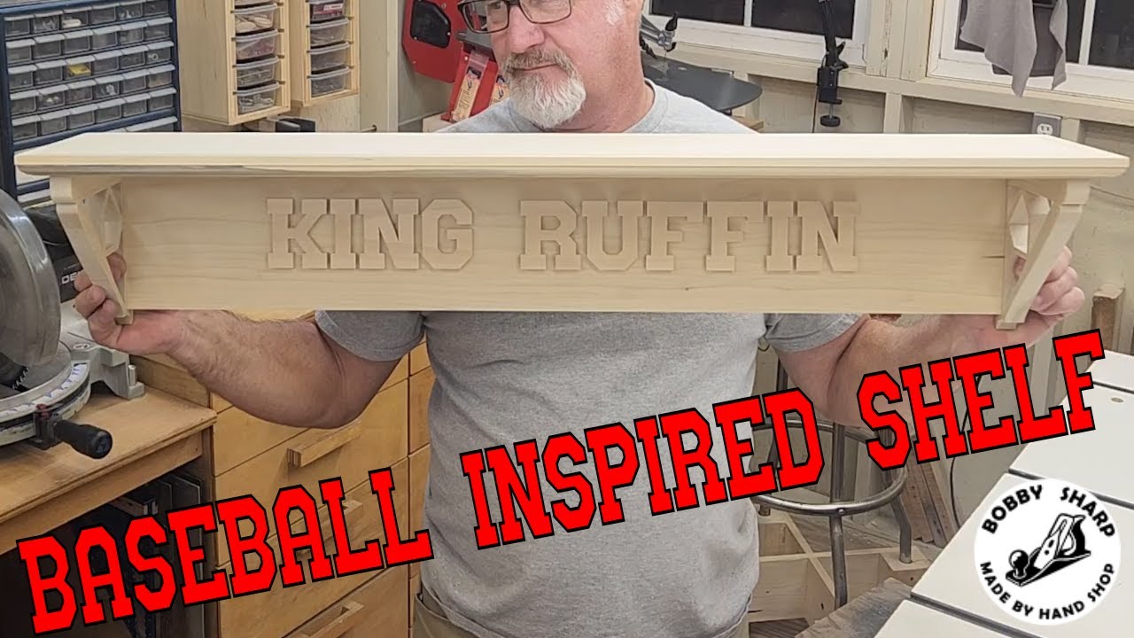 Baseball Inspired Shelf | Bobby Sharp
