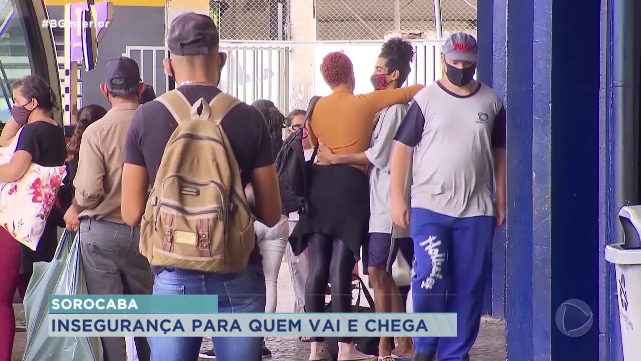 Terminal rodoviário de Sorocaba gera insegurança aos passageiros