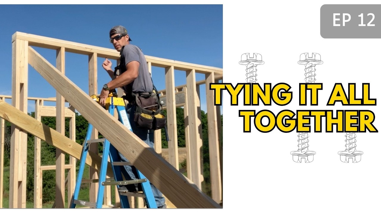 The In-Law Suite Build Ep. 12 | Using String Lines & Bracing to Straighten Walls