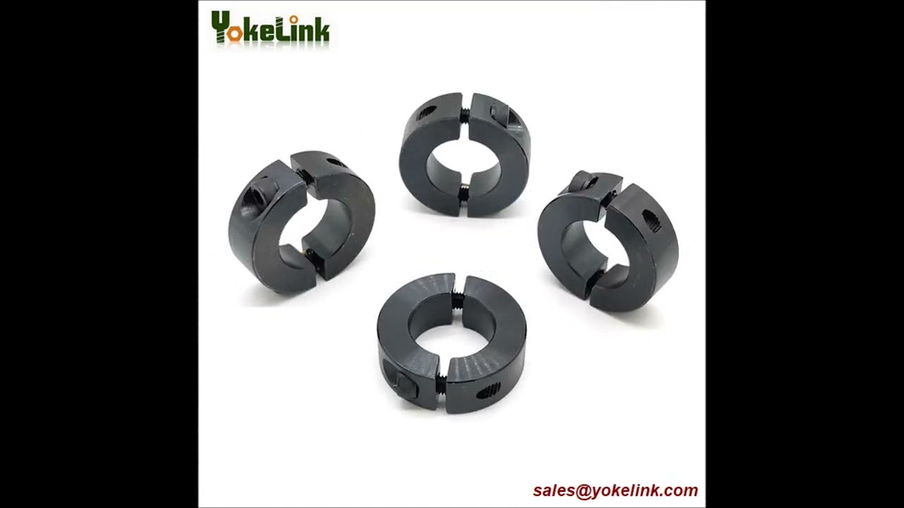 Single Split (one piece clamp) Shaft Collar