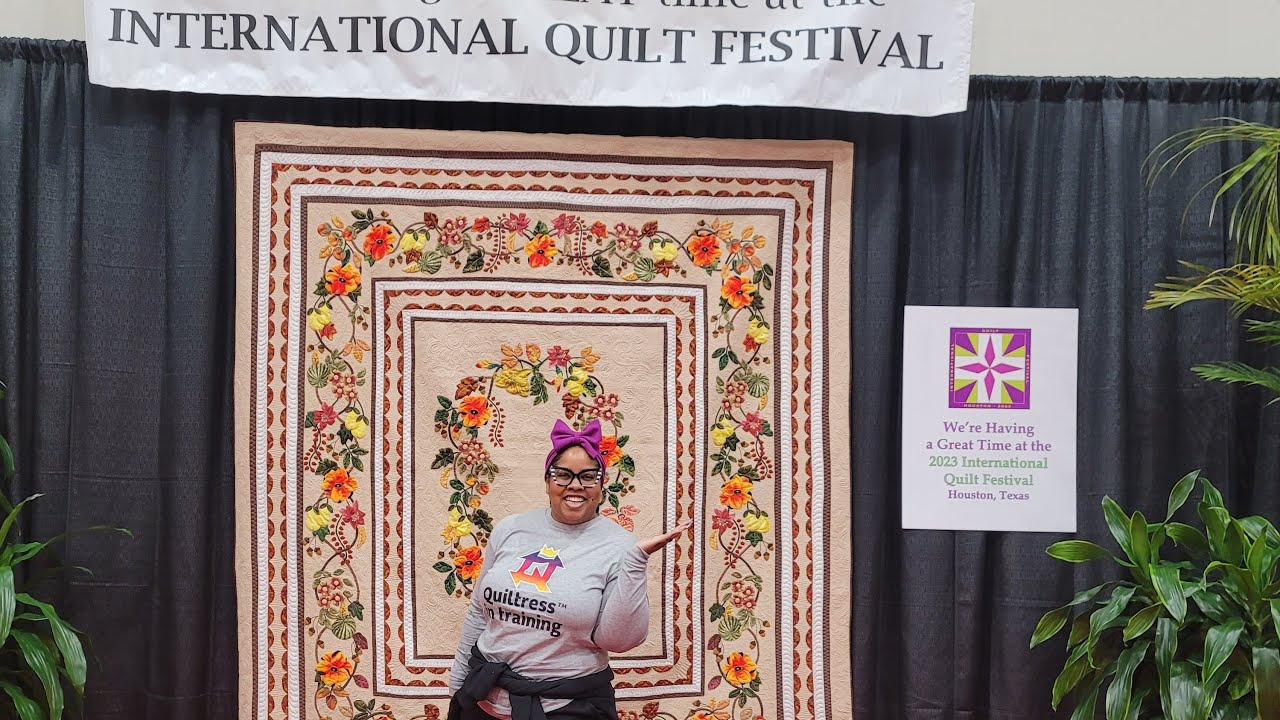 Hang With me Live At Houston International Quilt Festival