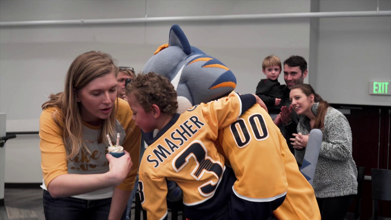 Asher's 3rd Birthday with Gnash - Nashville Predators