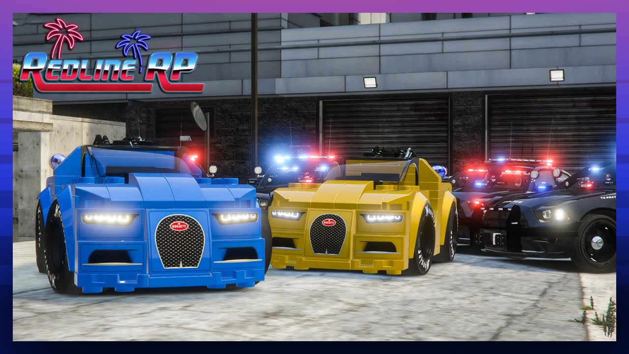 Ролевая игра GTA 5 - RedlineRP - LEGO BUGATTI ТРОЛЛИНГ ПОЛИЦИИ # 373
