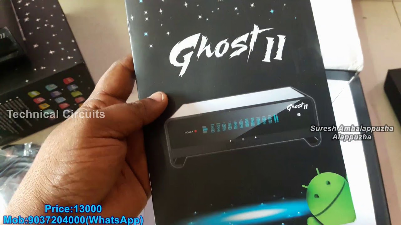 Ghost2 Android  4K Satellite Receiver English