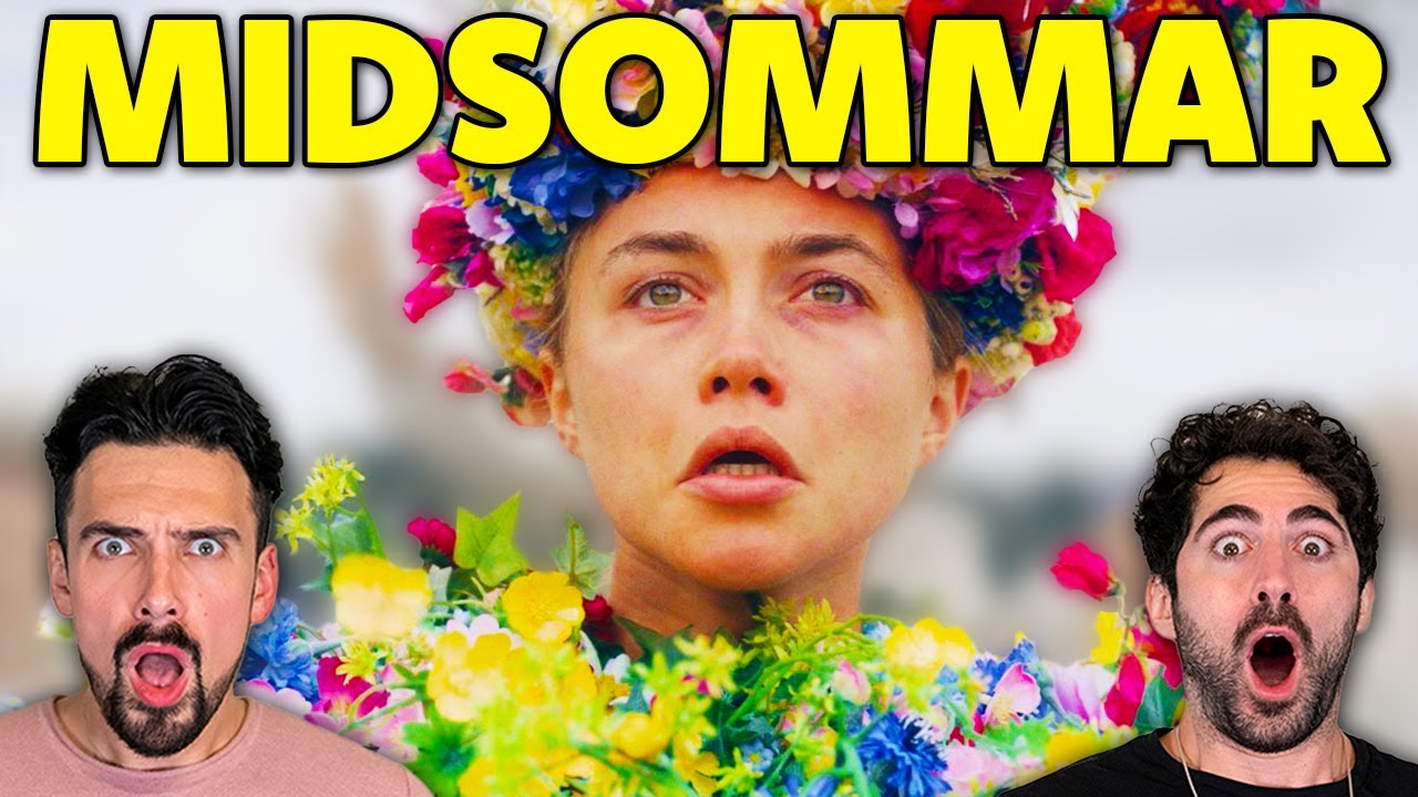 Easily scared man-babies freak out watching *MIDSOMMAR*