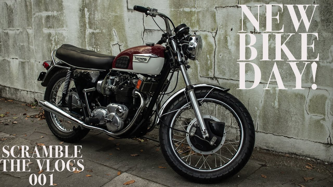 NEW BIKE DAY! | A 1973 Triumph Trident
