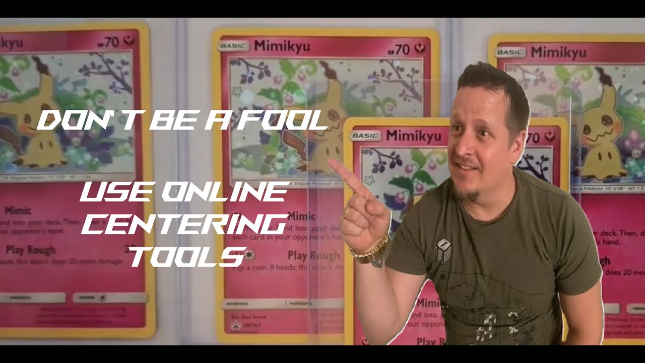 Which Trading Card Centering Tool Is Most Accurate? Pokémon Card Experiment