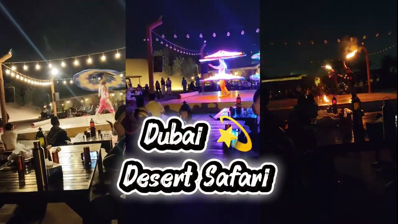 🐪Desert Safari 🏜️ l dubai💫 #trending #vlog #dubai 