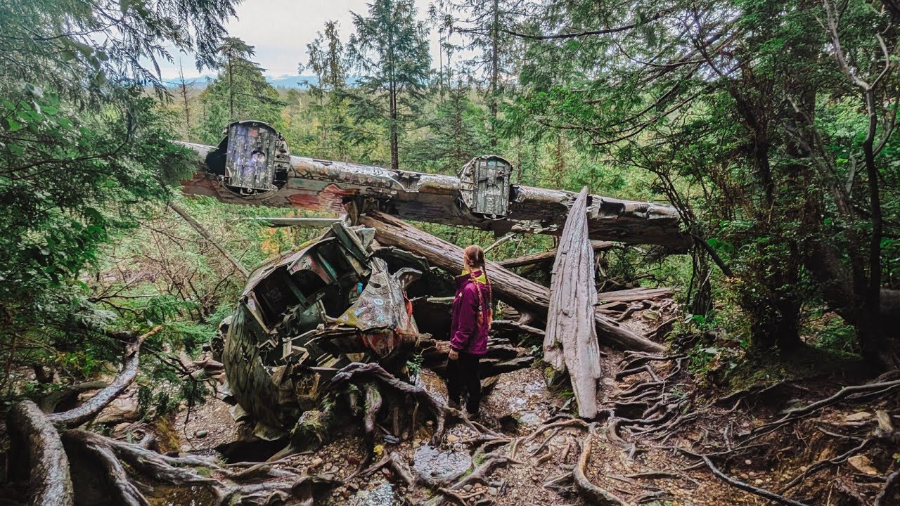 hiking to a crashed plane & finding mold in my van
