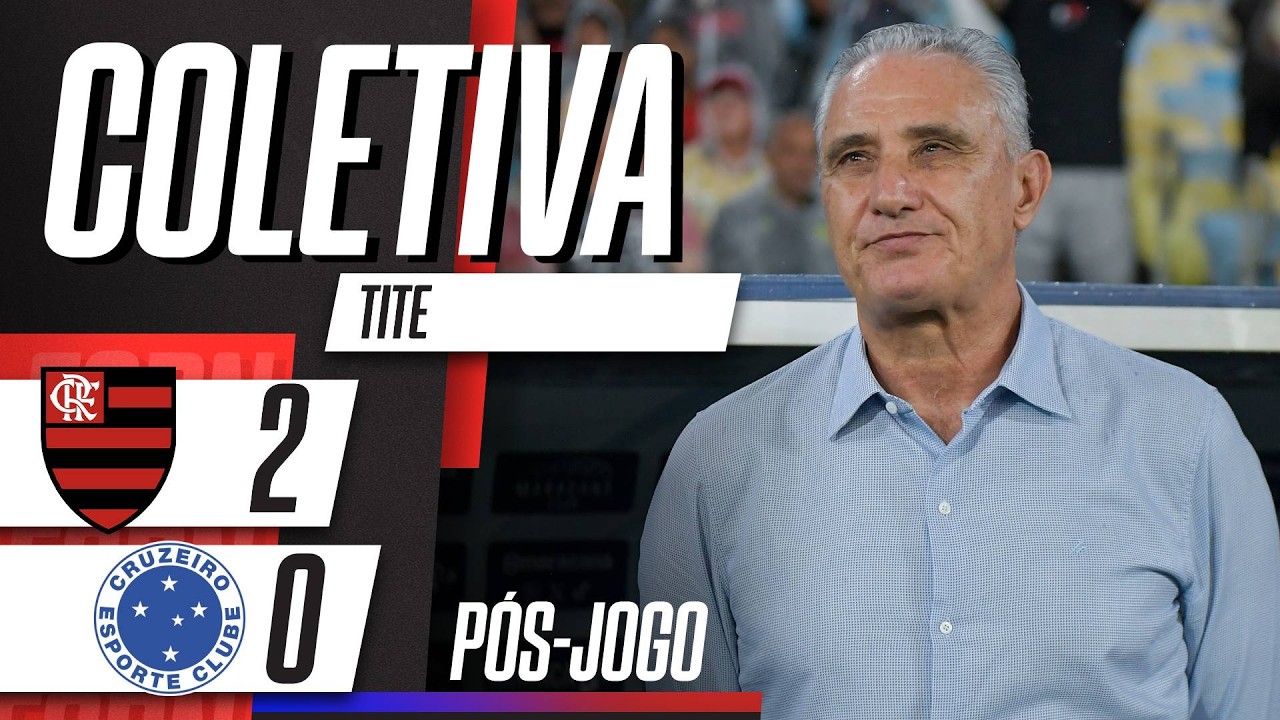 CRUZEIRO AO VIVO: COLETIVA DE TITE DIRETO DO MARACAN&Atilde; AP&Oacute;S DERROTA PARA O FLAMENGO | ESPN