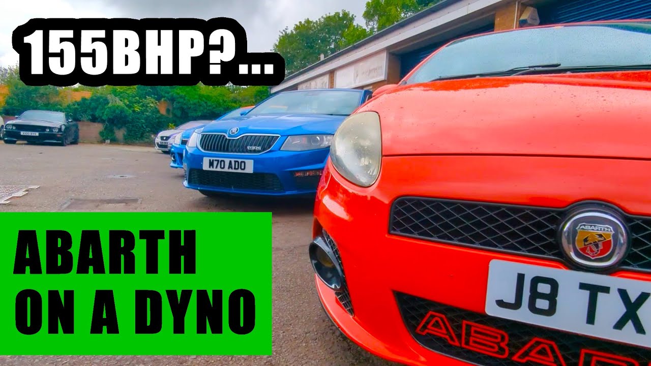 How Much Horsepower Does My Abarth Grande Punto ACTUALLY Make? | Abarth Punto Remap | Rolling Road