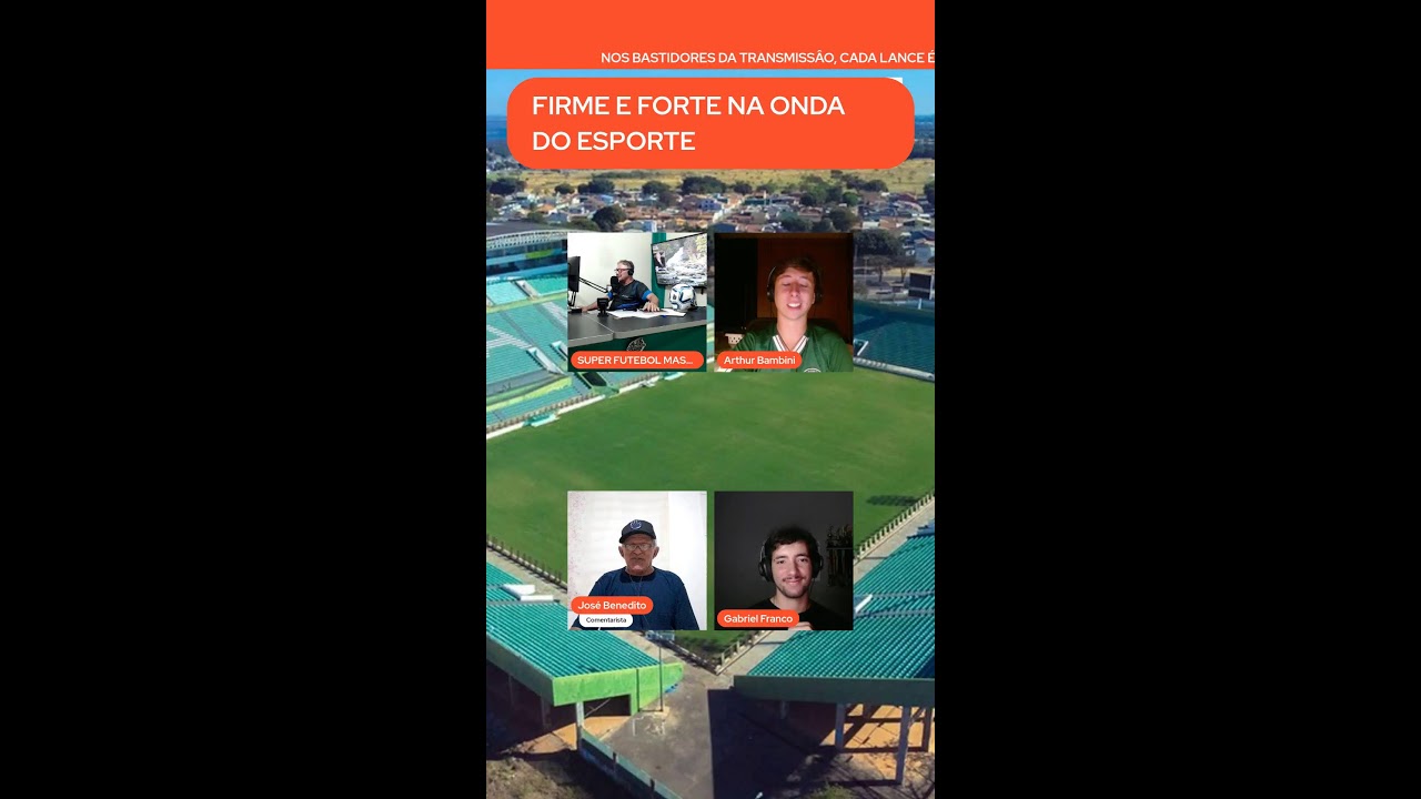 FIRME E FORTE NA ONDA DO ESPORTE  📱