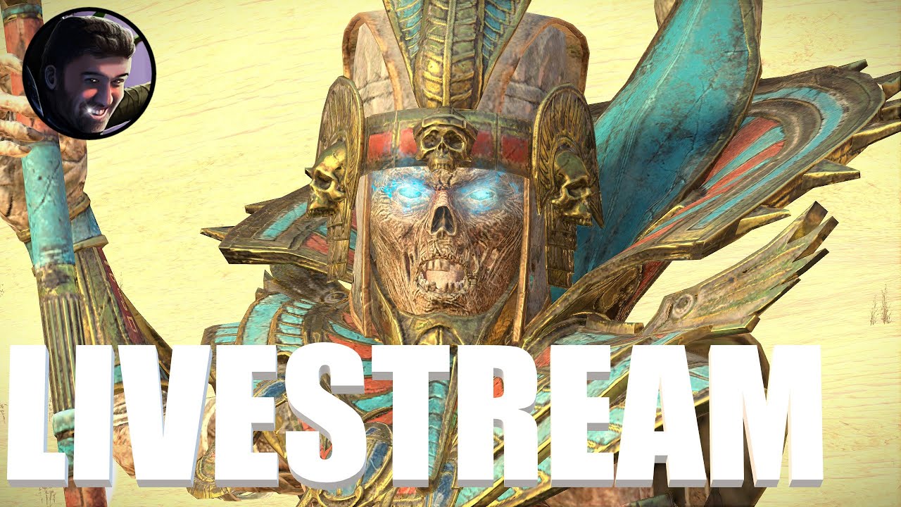 Settra Mortal Empires Livestream