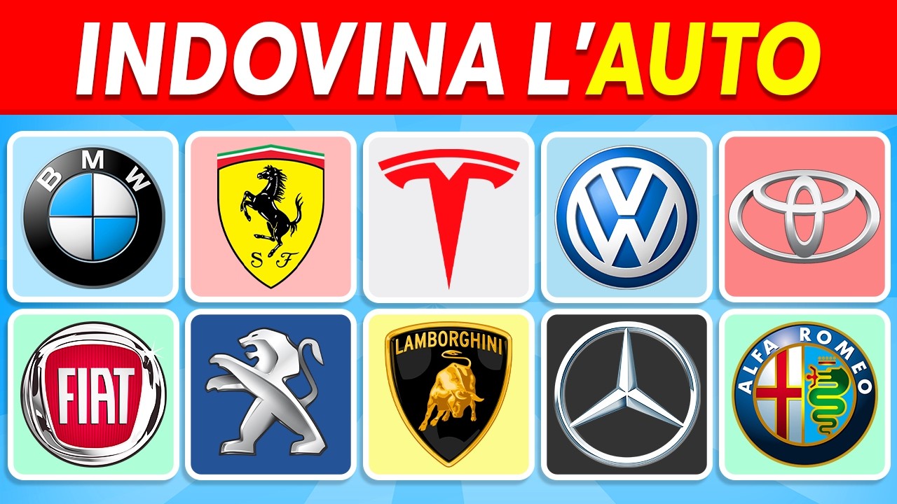 Indovina il Logo della Marca di Auto | FACILE a IMPOSSIBILE