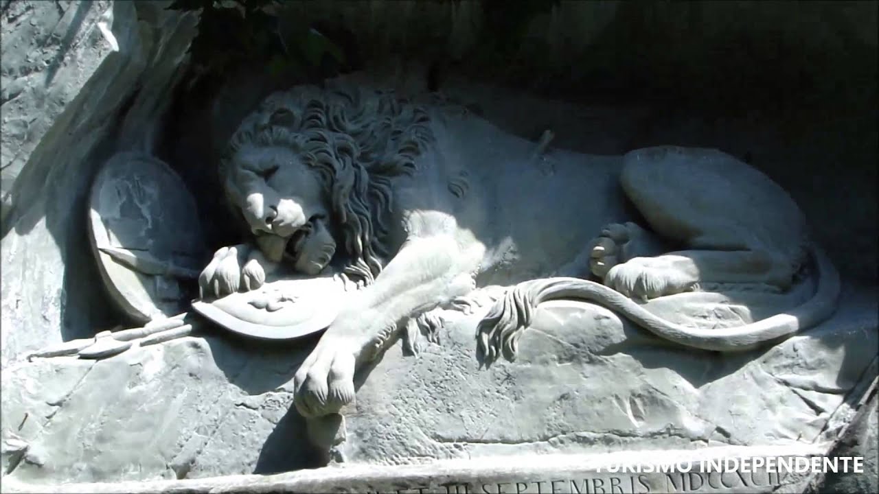 Escultura do Leão Caído - Lucerna, Suíça