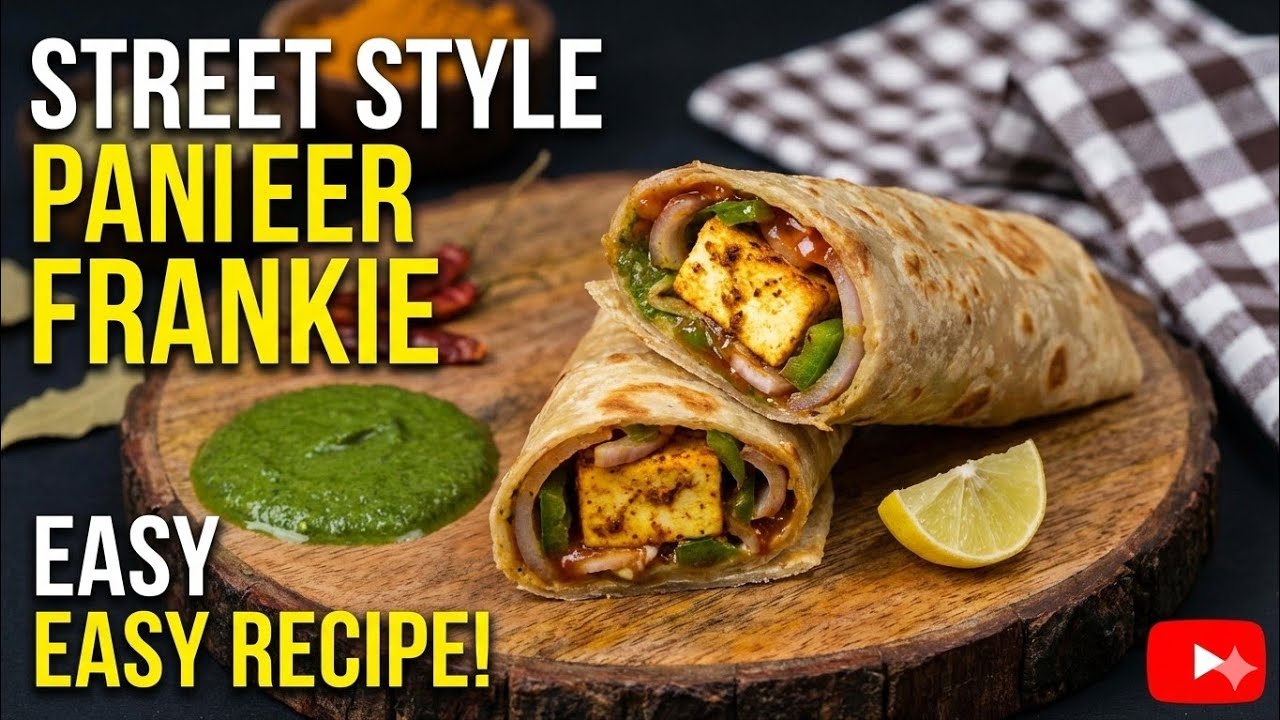Quick & Delicious Paneer Frankie: Perfect for Busy Weeknights!