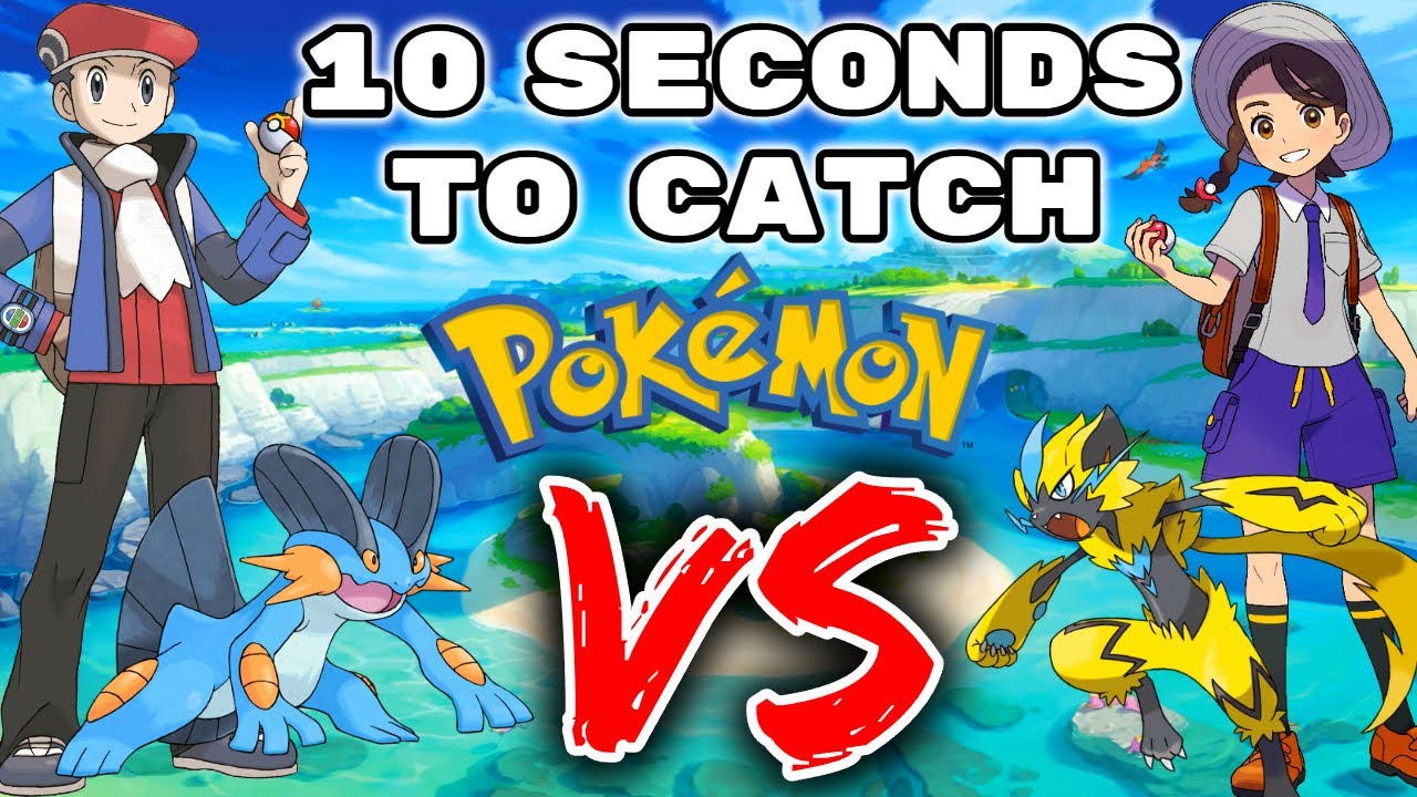 10 Seconds To Catch Pokemon... Then We FIGHT