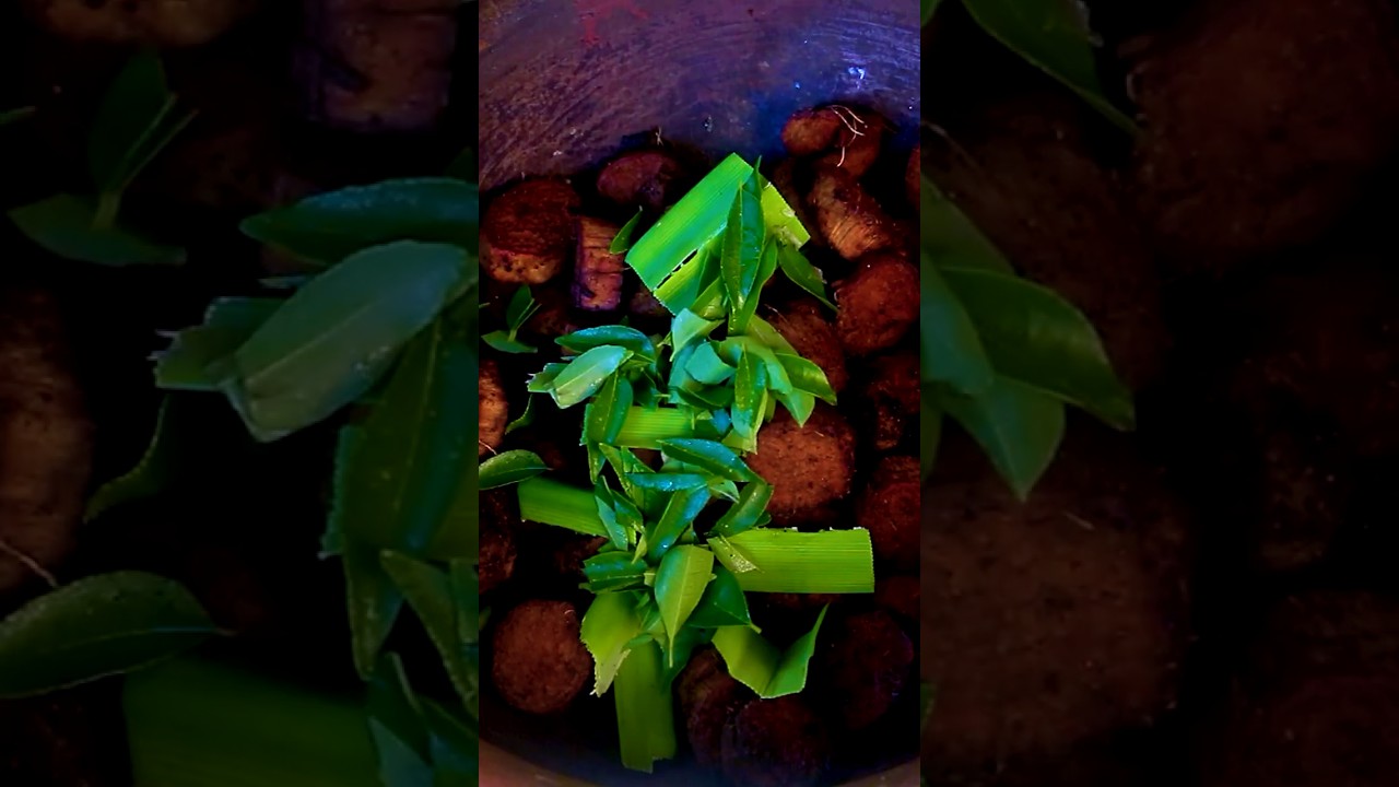 Ever tried Sri Lanka’s famous Lasia (Kohila) Root Curry? 😯😯