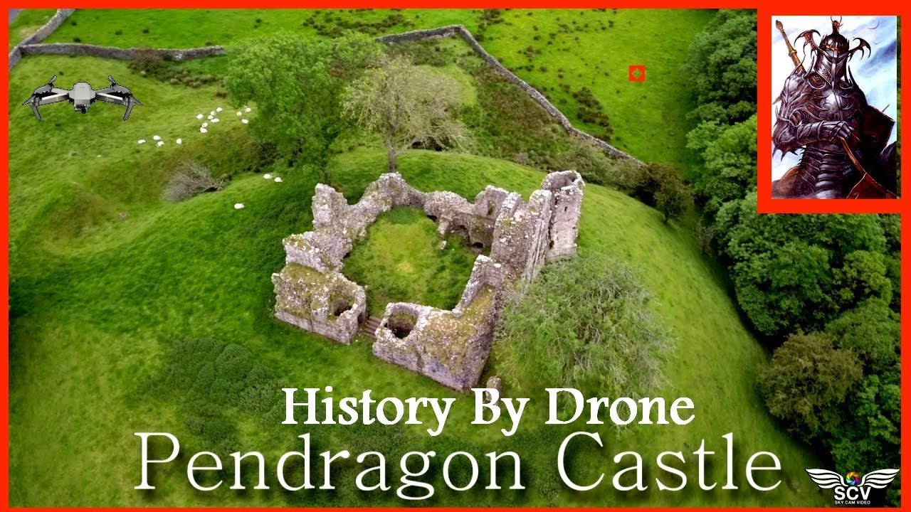 🇬🇧 PENDRAGON CASTLE....History by drone. 🇬🇧