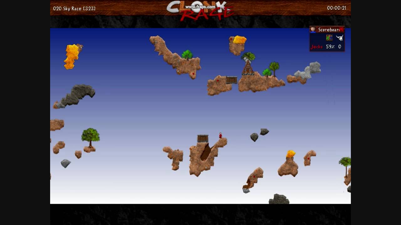 Clonk Rage - Sky Race speedrun [HD]