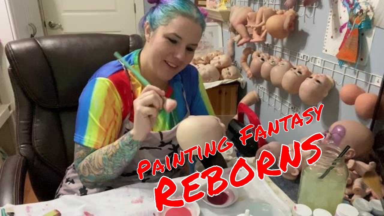 PAINTING Reborns| MONSTER BABIES| Twisted Beanstalk