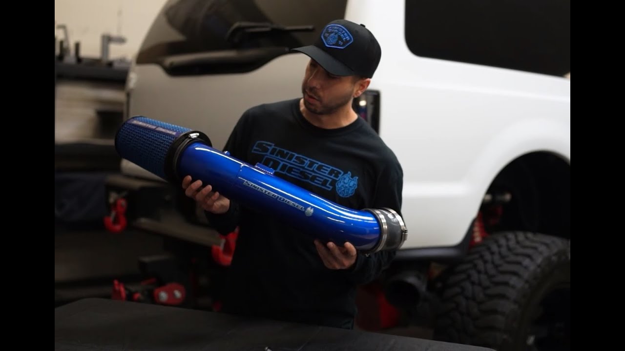 Sinister Diesel Cold Air Intake for the 2011 - 2021 Ford 6.7L Powerstroke