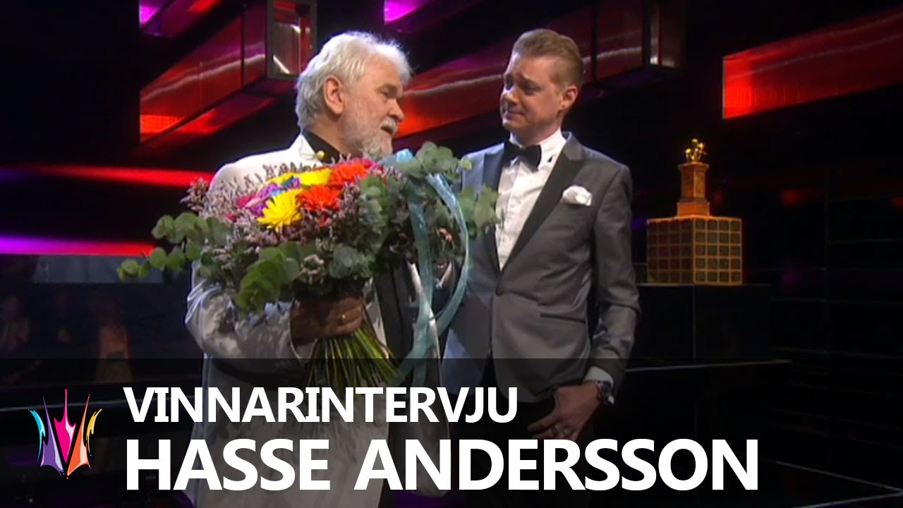 Vinnarintervju med Hasse Andersson - Melodifestivalen 2015