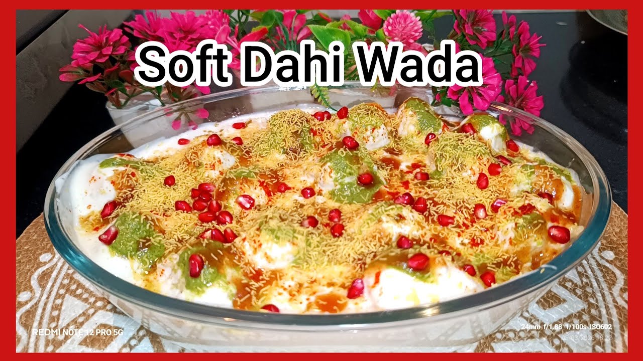 Soft aur Spongy Dahi Wada Recipe | Ghar Par Perfect DahiWada Kaise Banaye#youtube#foryou#viral#video