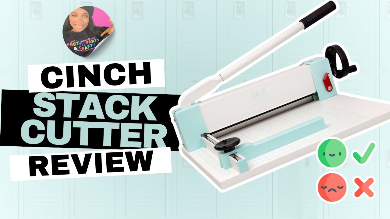 Обзор резака Cinch Stack Cutter, распаковка и первый разрез