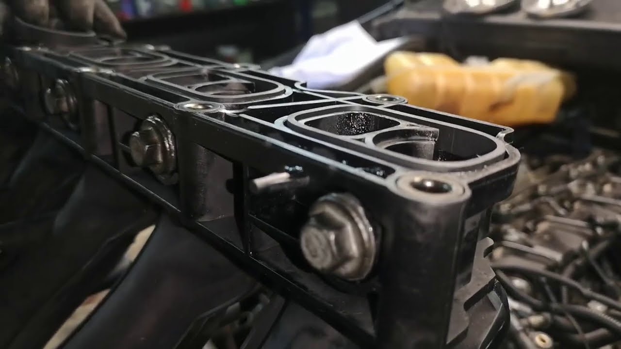 Мерседес ML270CDI, впускной коллектор, часть 2