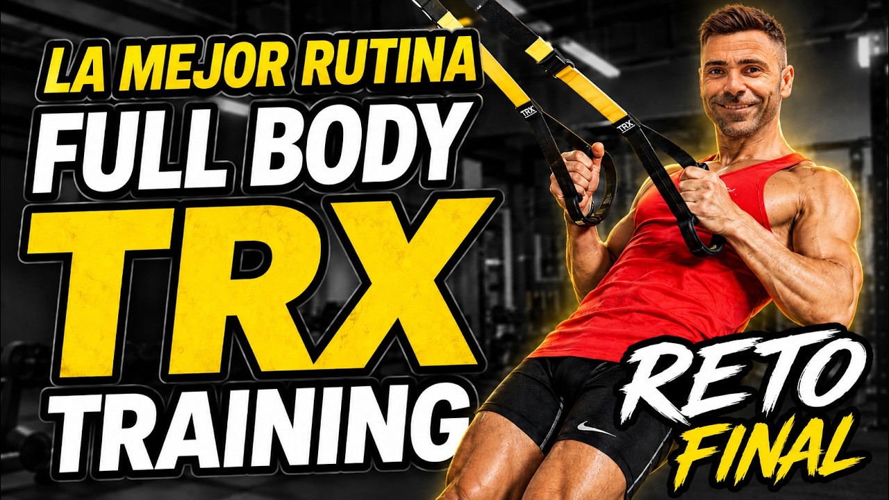 🔴⚡️ La Mejor RUTINA CON TRX TRAINING || TRX HIIT FULLBODY EN 20 MINUTOS