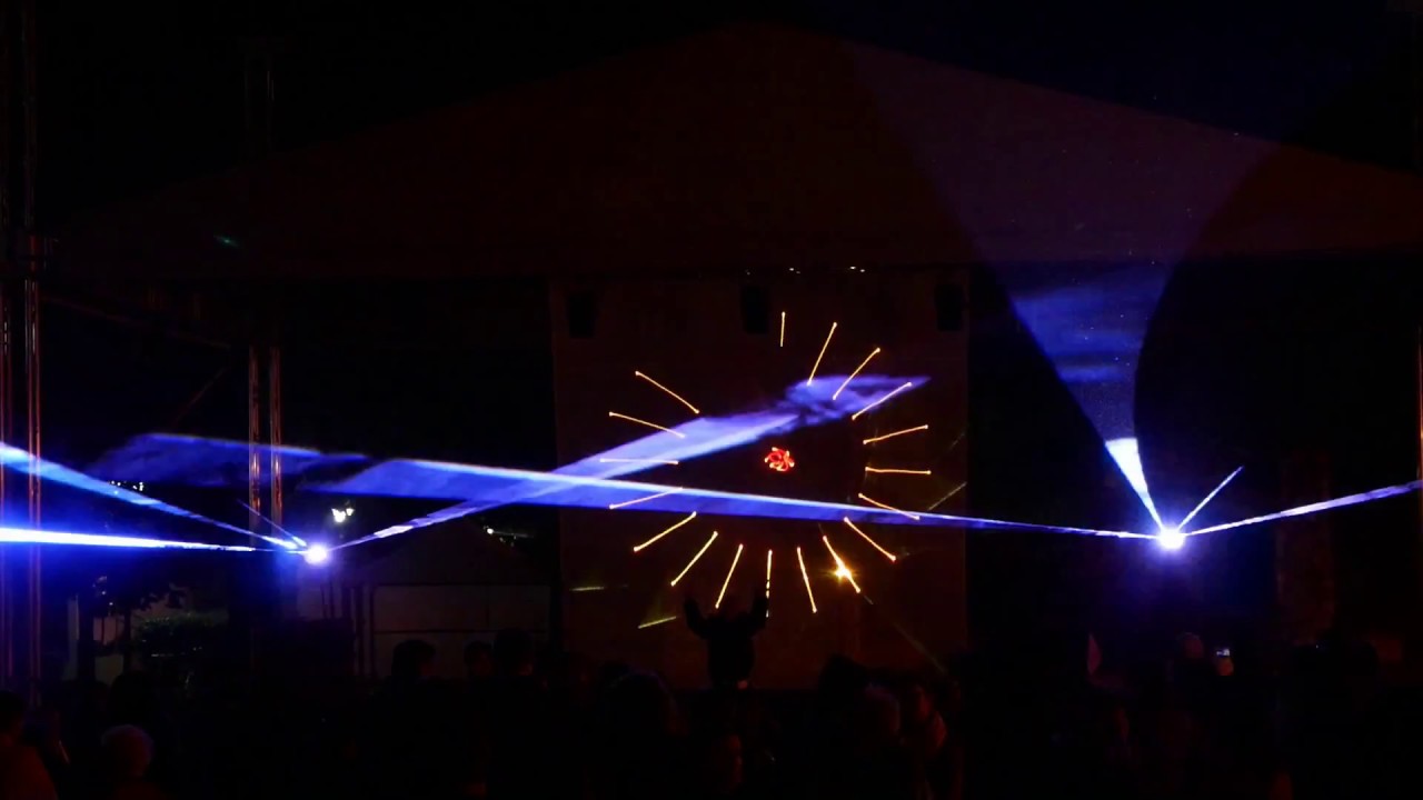 Lézershow  - 2018 Siófok -Szent Mihály nap
