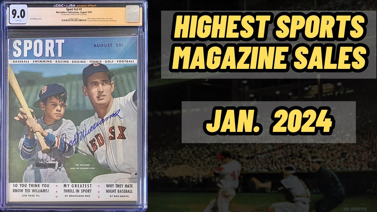 Sports Magazine Moguls #31 - Highest Sales of January 2025