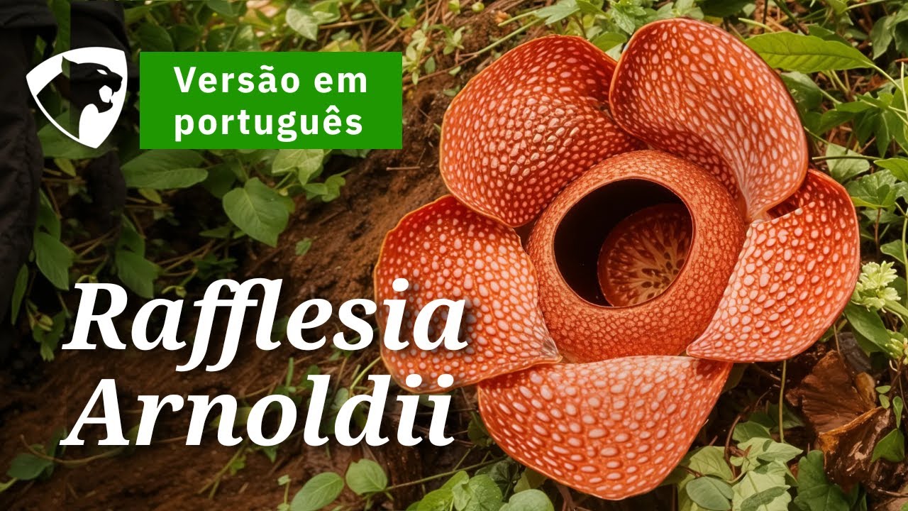 🇧🇷 Ela &eacute; linda, mas fedorenta: Rafflesia Arnoldii / A maior flor do mundo