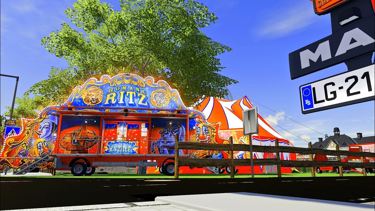 {CIRQUE FS22} Installation du cirque Romane Ritz + spectacles