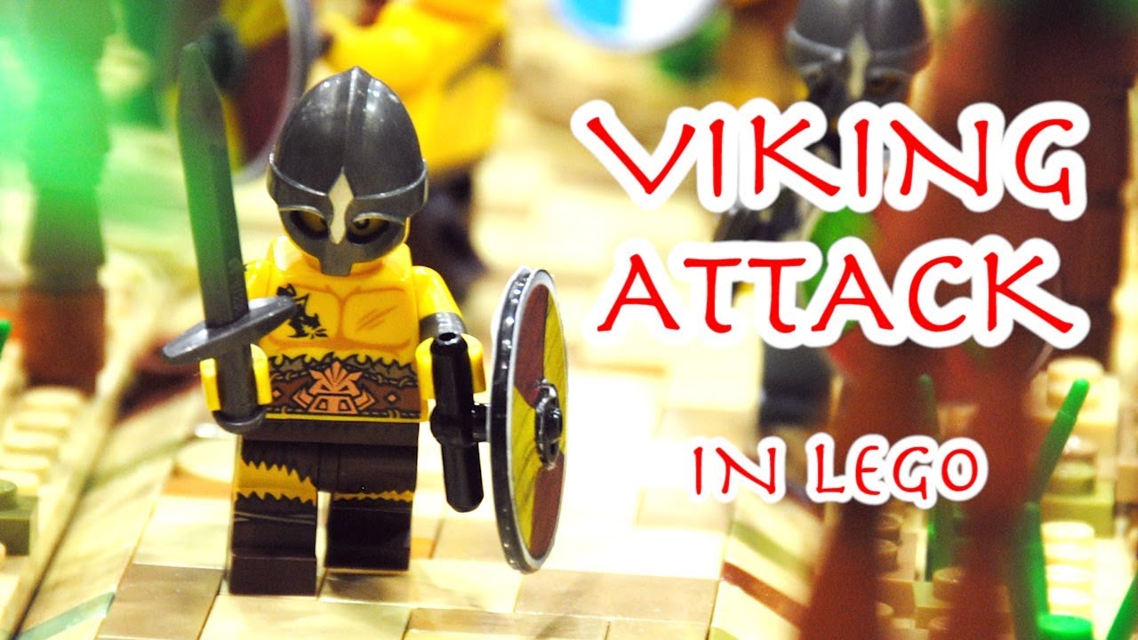 Orihuela Viking Battle 858 AD in LEGO