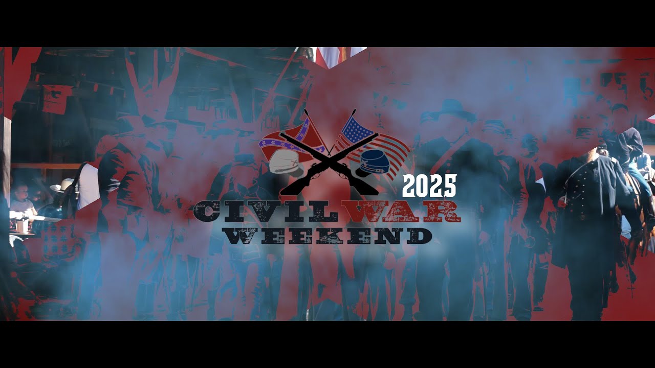 Pullman City . Civil War Weekend 2025