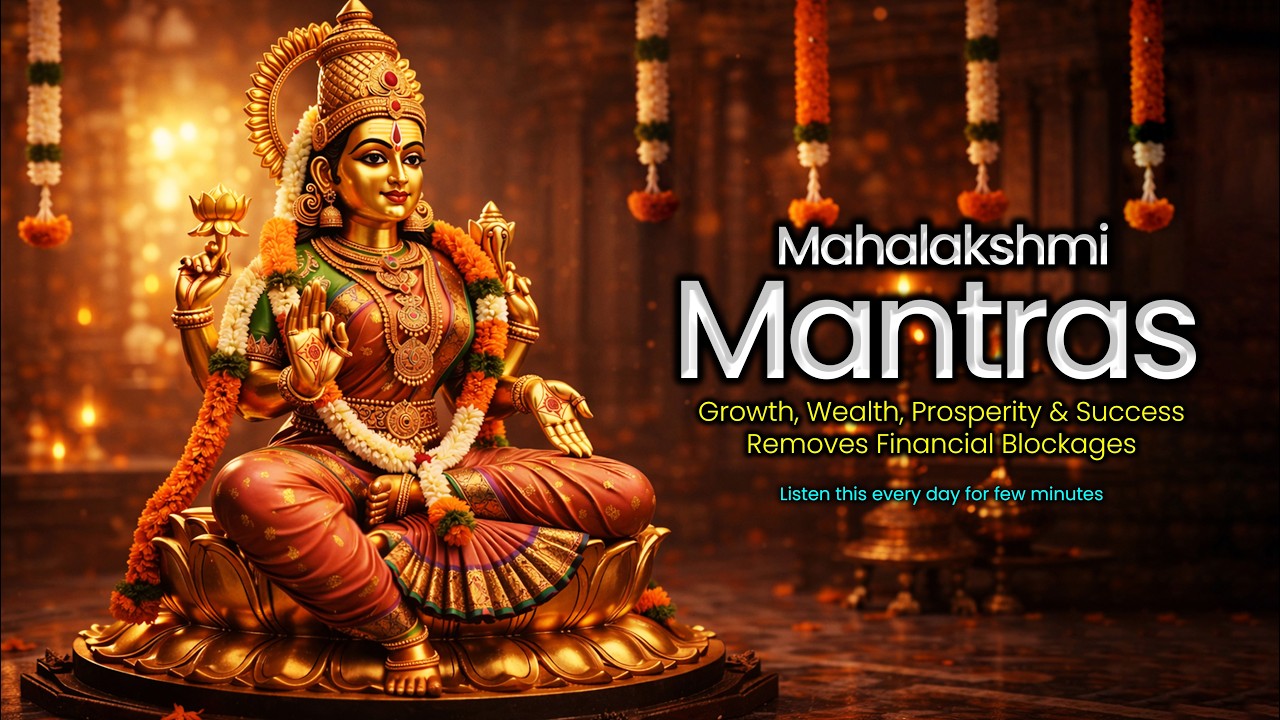 Secret Lotus Seed Mala Ritual with Mahalakshmi Mantra for Multiplied Business Profits | HD video
