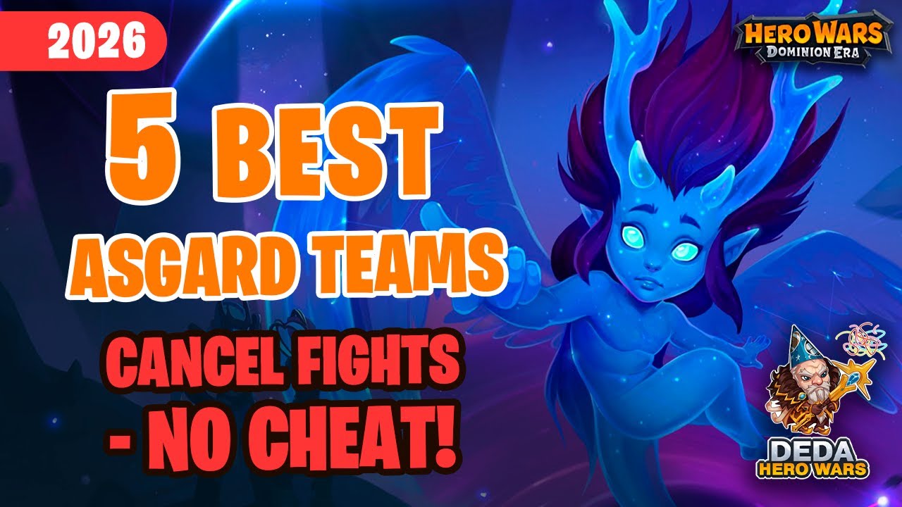 Best 5 teams for Asgard. Top score and main secrets for Guind-Raid in Hero-Wars: Dominion Era