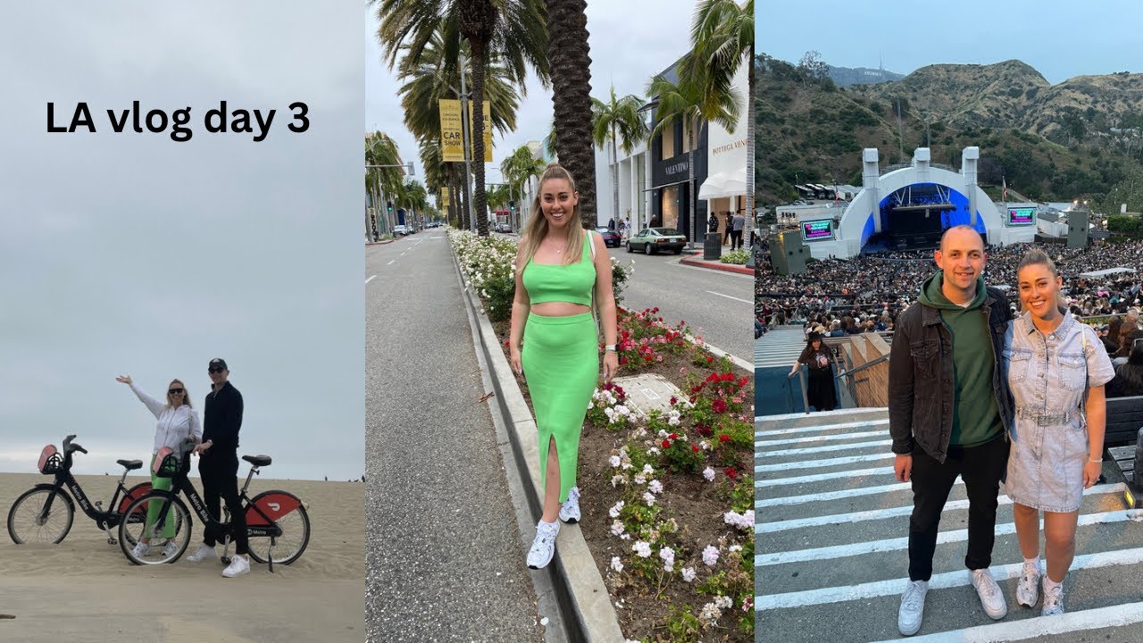 LOS ANGELES VLOG | Day 3 | Rodeo drive, Venice beach, Santa Monica pier, Shania Twain