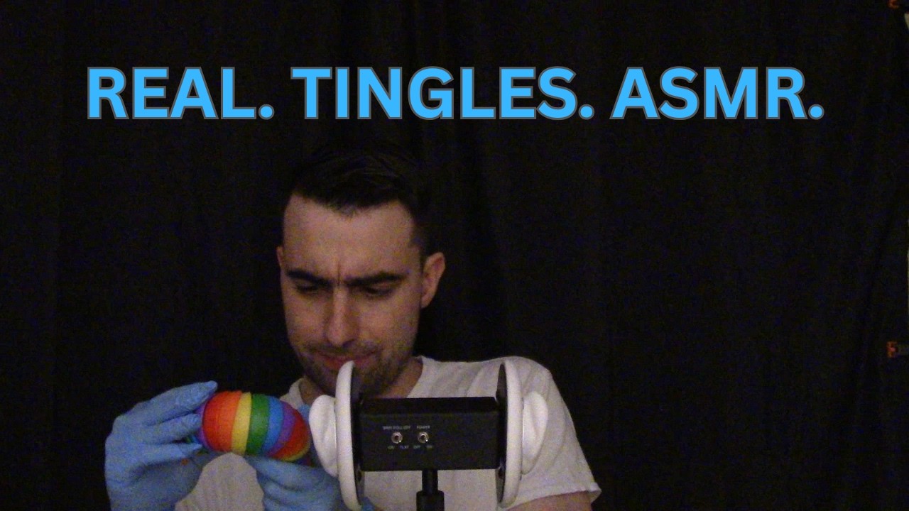 ASMR Ear Massage With Gloves - No Talking, Just Tingles!