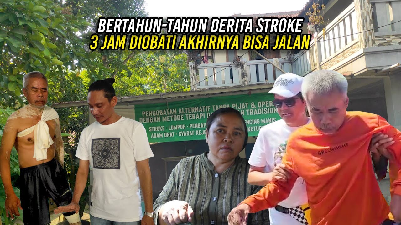 LUAR BIASA..!! PENDER1TA STROKE ASAL INDRAMAYU DIOBAT1N KANG ARIS | 3 JAM MULAI BISA JALAN