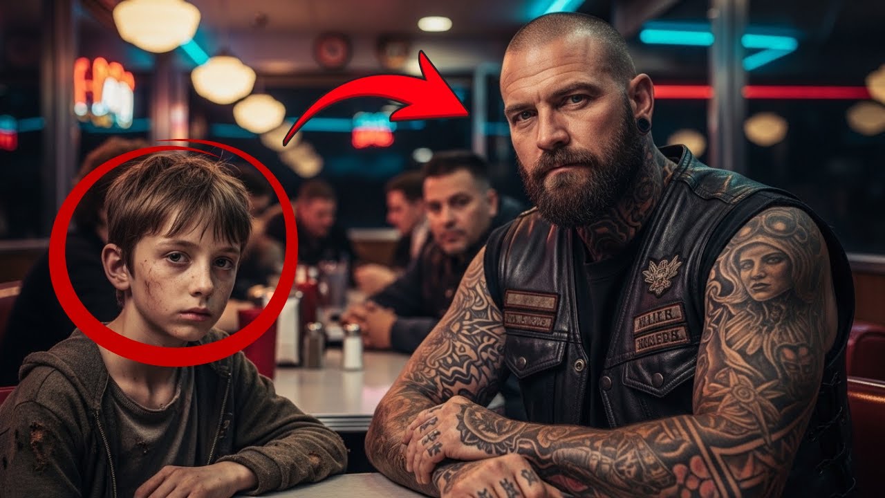 “‘I’m So Hungry…’ he whispered — And the Biker’s Quiet Answer Changed the Boy’s Life Forever.”