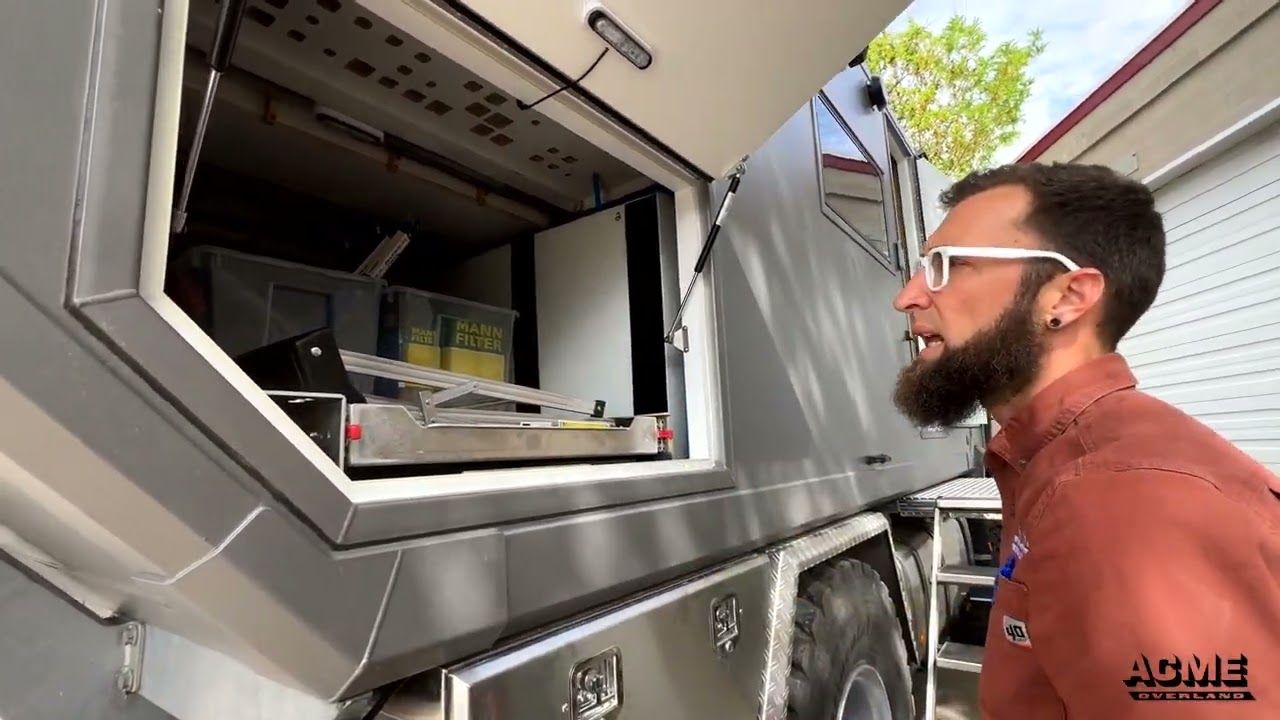 European Fire Truck to Custom Overland Vehicle | The Mercedes EXP-1634